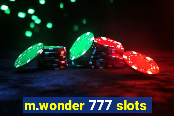 m.wonder 777 slots